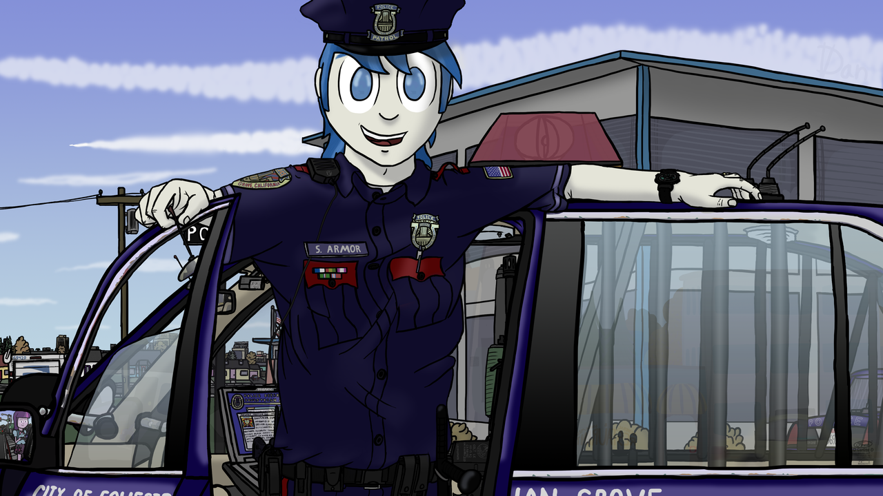 twilight sparkle human anime police