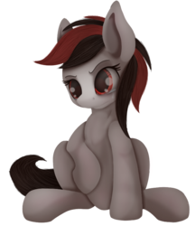 Size: 694x804 | Tagged: safe, artist:allyster-black, oc, oc only, oc:blackjack, pony, unicorn, fallout equestria, fallout equestria: project horizons, crying, female, sad, security