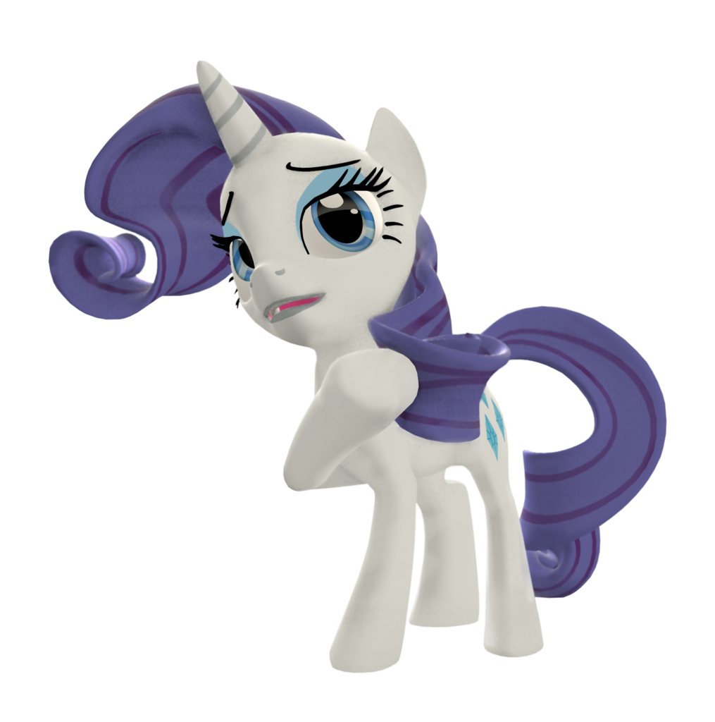 771719 Safe Artistflare Chaser Rarity G4 3d Fabulous Pose Simple Background Source 4000