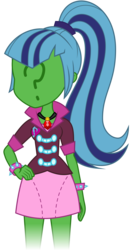 Size: 4327x8192 | Tagged: safe, artist:mewtwo-ex, sonata dusk, oc, oc only, oc:anon, equestria girls, g4, absurd resolution, female, fusion, simple background, solo, transparent background