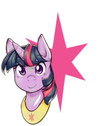 Size: 775x940 | Tagged: safe, artist:bandanaaria, twilight sparkle, alicorn, pony, g4, bust, cute, female, looking at you, mare, peytral, portrait, solo, twiabetes, twilight sparkle (alicorn)