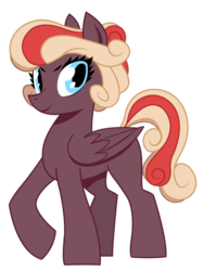 Size: 780x1040 | Tagged: safe, artist:dbkit, oc, oc only, oc:lovenote tango, pegasus, pony, blank flank, fimfiction, simple background, solo, transparent background