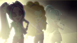 Size: 939x523 | Tagged: safe, screencap, adagio dazzle, aria blaze, sonata dusk, equestria girls, g4, my little pony equestria girls: rainbow rocks, the dazzlings