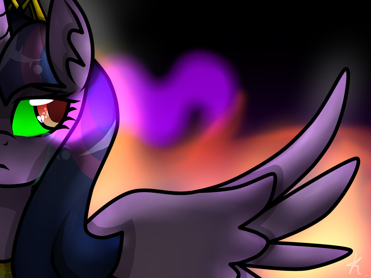 Темная искорка. Twilight Sparkle Dark Magic. MLP Dark Magic. Twilight Sparkle Dark. Твайлайт Evil.