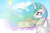 Size: 1500x1000 | Tagged: safe, artist:chanceyb, princess celestia, alicorn, pony, g4, clothes, cloud, cloudy, female, scarf, snow, snowfall, snowflake, solo, winter