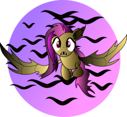 Size: 4346x4000 | Tagged: safe, artist:shadowglider2236, fluttershy, bat, g4, female, flutterbat, solo