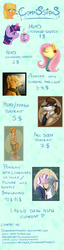 Size: 493x1920 | Tagged: safe, artist:dunnowhattowrite, pony, anthro, anthro with ponies, commission info