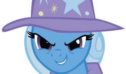 Size: 5000x2944 | Tagged: safe, artist:brycehebert, trixie, pony, unicorn, boast busters, g4, my little pony: friendship is magic, female, high res, looking at you, mare, simple background, solo, transparent background, vector