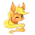 Size: 3000x3000 | Tagged: safe, artist:slimeprnicess, applejack, g4, bust, cute, female, high res, one eye closed, simple background, solo, white background, wink