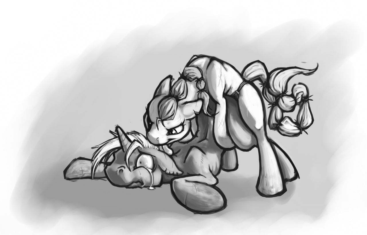 #772986 - explicit, grimdark, artist:nomlake, <b>fallout</b> <b>equestria</b>, anal inser...