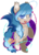 Size: 400x549 | Tagged: safe, artist:xwhitedreamsx, oc, oc only, oc:glimmer palette, bat pony, pony, simple background, solo, transparent background