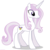 Size: 3000x3000 | Tagged: safe, artist:larsurus, fleur-de-lis, pony, unicorn, g4, concave belly, female, high res, mare, simple background, slender, smiling, solo, thin, transparent background, vector