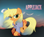 Size: 1267x1054 | Tagged: safe, artist:thisisdashie, part of a set, applejack, g4, '90s, alternate hairstyle, grunge, retro