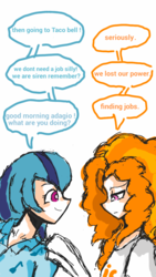 Size: 720x1280 | Tagged: safe, artist:miracle32, adagio dazzle, sonata dusk, equestria girls, g4, my little pony equestria girls: rainbow rocks, grammar error