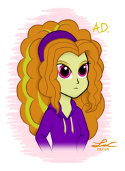 Size: 2600x3550 | Tagged: safe, artist:lisan1997, adagio dazzle, equestria girls, g4, my little pony equestria girls: rainbow rocks, female, high res, solo