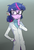 Size: 688x1000 | Tagged: safe, artist:baekgup, sci-twi, twilight sparkle, equestria girls, g4, my little pony equestria girls: rainbow rocks, female, glasses, solo, thinking