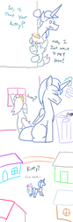 Size: 800x2400 | Tagged: safe, artist:jargon scott, princess luna, oc, oc:grittyguts, g4, comic, dream walker luna, prince artemis, rule 63