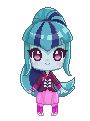 Size: 90x121 | Tagged: safe, artist:miyunea, sonata dusk, equestria girls, g4, my little pony equestria girls: rainbow rocks, chibi, cute, female, solo