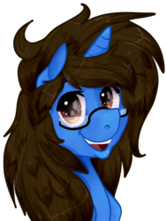 Size: 768x1024 | Tagged: safe, artist:vividfizz, oc, oc only, oc:rawrpon, glasses, solo