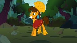 Size: 2132x1200 | Tagged: safe, artist:sirius-writer, edit, cheese sandwich, pony, g4, male, solo, the emperor's new groove