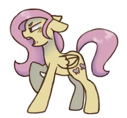 Size: 591x548 | Tagged: safe, artist:fewderpewders, fluttershy, g4, angry, crying, female, solo