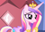 Size: 1492x1080 | Tagged: safe, screencap, princess cadance, alicorn, pony, g4, my little pony: friendship is magic, three's a crowd, cropped, crown, female, folded wings, jewelry, mare, regalia, solo, tiara, train, wings