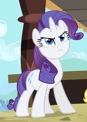 Size: 649x913 | Tagged: safe, screencap, rarity, g4, my little pony: friendship is magic, three's a crowd, female, solo