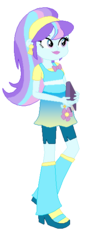 Size: 250x608 | Tagged: safe, artist:berrypunchrules, aqua blossom, equestria girls, g4, my little pony equestria girls: rainbow rocks, background human, female, gradient, solo