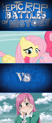 Size: 440x1024 | Tagged: safe, fluttershy, g4, epic rap battles of history, flutterbat, lyrics in the comments, moka akashiya, rap battle in the comments, rosario to vampire