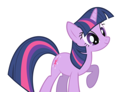 Size: 1000x720 | Tagged: safe, artist:shadowspetsnaz, twilight sparkle, pony, unicorn, g4, the ticket master, female, raised hoof, simple background, solo, transparent background, unicorn twilight, vector