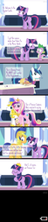 Size: 700x3195 | Tagged: safe, artist:dm29, flash sentry, princess cadance, shining armor, spike, twilight sparkle, alicorn, pegasus, pony, unicorn, g4, battery, camcorder, comic, episodes from the crystal empire, female, low battery, magic, male, mare, new crown, royal guard, ship:flashlight, shipping, stallion, straight, tumblr, twilight sparkle (alicorn)