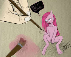 Size: 2500x2000 | Tagged: safe, artist:aerolp, pinkie pie, g4, hand, high res, pinkamena diane pie