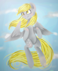 Size: 648x798 | Tagged: safe, artist:platinumpoinsetta, derpy hooves, pegasus, pony, g4, female, mare, solo