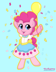 Size: 3300x4200 | Tagged: safe, artist:pinksaphires, pinkie pie, g4, female, solo