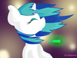 Size: 7200x5400 | Tagged: safe, artist:pinksaphires, dj pon-3, vinyl scratch, g4, absurd resolution, female, solo