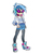 Size: 525x700 | Tagged: safe, artist:karashim, dj pon-3, vinyl scratch, human, g4, clothes, female, headphones, humanized, pixiv, shoes, skirt, sneakers, solo