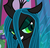 Size: 413x397 | Tagged: safe, screencap, queen chrysalis, changeling, changeling queen, a canterlot wedding, g4, my little pony: friendship is magic, female, lidded eyes, solo