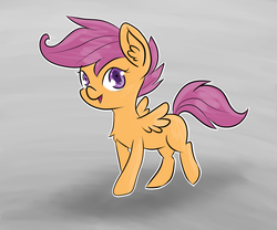 Size: 3000x2500 | Tagged: safe, artist:amberlea-draws, scootaloo, g4, female, high res, solo