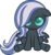 Size: 855x913 | Tagged: safe, artist:archerinblue, oc, oc only, oc:nightdrop, g4, magical lesbian spawn, offspring, parent:oc:snowdrop, parents:oc x oc, parents:snownyx, puppy dog eyes, simple background, transparent background