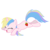 Size: 8000x8000 | Tagged: safe, artist:swearn, holly dash, pony, unicorn, g4, absurd resolution, background pony, female, happy, mare, simple background, solo, transparent background, vector