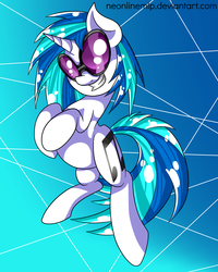 Size: 1200x1500 | Tagged: safe, artist:neoncel, dj pon-3, vinyl scratch, g4, female, solo