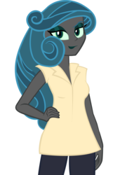 Size: 2500x3646 | Tagged: dead source, safe, artist:alexandru1208, queen chrysalis, equestria girls, g4, equestria girls-ified, female, high res, solo