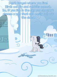 Size: 600x800 | Tagged: safe, artist:adiwan, doctor fauna, rumble, pegasus, pony, ask the vet pony, g4, colt, crying, implied death, male, screaming, this ended in tears