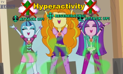 Size: 706x426 | Tagged: safe, edit, screencap, adagio dazzle, aria blaze, sonata dusk, equestria girls, g4, south park: the stick of truth