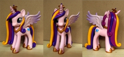 Size: 1280x593 | Tagged: safe, artist:atelok, princess cadance, g4, brushable, customized toy, female, solo, toy