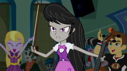 Size: 1280x720 | Tagged: safe, screencap, lavender lace, octavia melody, ringo, scott green, teddy t. touchdown, thunderbass, equestria girls, g4, my little pony equestria girls: rainbow rocks, background human