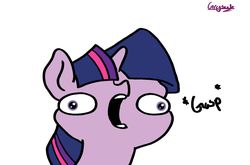 Size: 1414x936 | Tagged: safe, artist:greyscaleart, twilight sparkle, g4, reaction image, wtf