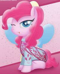 Size: 956x1184 | Tagged: safe, artist:vipeydashie, pinkie pie, earth pony, pony, g4, female, solo