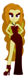 Size: 2500x6916 | Tagged: dead source, safe, artist:alexandru1208, adagio dazzle, equestria girls, g4, absurd resolution, alternate clothes, alternate hairstyle, bare shoulders, clothes, dress, female, high heels, jessica rabbit, red dress, simple background, sleeveless, solo, strapless, transparent background, who framed roger rabbit