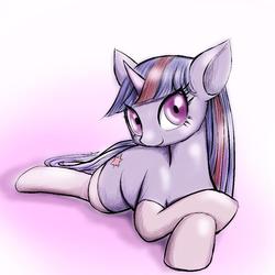 Size: 1000x1000 | Tagged: dead source, safe, artist:unousaya, twilight sparkle, g4, clothes, female, socks, solo